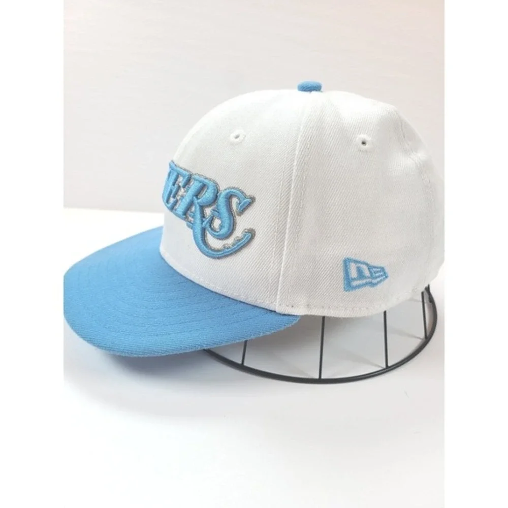 New Era Youth Los Angeles Lakers NBA 9FIFTY‎ Snapback Hat Light Gray Blue